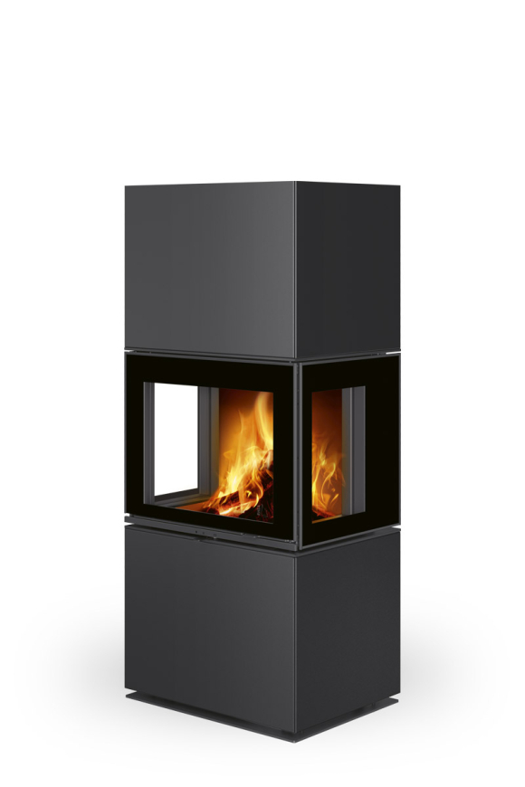 Design fireplaces | ALERIA C Steel