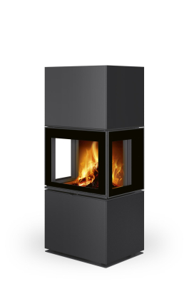 Design fireplaces | ALERIA C Steel